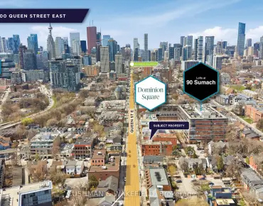 500 Queen St E Regent Park, Toronto is zoned as CR2.5(c2;r2)*229 with total area of 9182.00 sqft

