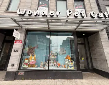 Groun - 327 - 333 Queen St W Waterfront Communities C1, Toronto is zoned as CR - Commercial with total area of  sqft
