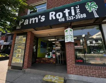 1524 Danforth Ave Danforth商业用地规划为中心商业区物业占地1,531平方尺