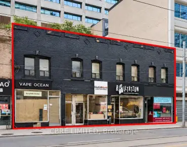 203-209 Dundas Street West St W Bay Street Corridor, Toronto is zoned as Commercial Resid with total area of 5198.00 sqft
