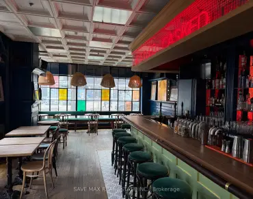 1154 Queen St W Little Portugal, Toronto is zoned as Commercial with total area of 1299.00 sqft