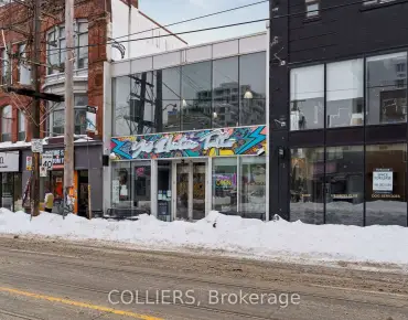 
1279-1281 Gerrard St E Greenwood-Coxwell商业用地规划为商业地产物业占地4,000平方尺