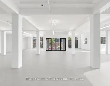 
1279-1281 Gerrard St E Greenwood-Coxwell商业用地规划为商业地产物业占地4,000平方尺