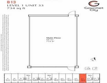 
1874 Wilson Ave Downsview-Roding-CFB商业用地规划为商业物业占地3,875平方尺