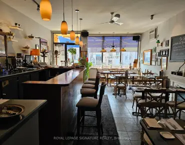 744 Gerrard St E North Riverdale, 多伦多商业用地规划为Business Commerc并占地1500.00平方尺
