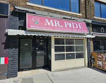 802 Danforth Ave East York, Toronto is zoned as Business Commerc with total area of 1300.00 sqft
