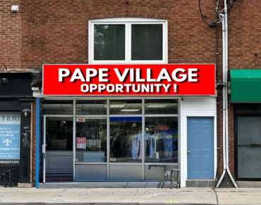 899 Pape Ave Danforth Village-East York, 多伦多商业用地规划为CR 2.5 (C2.5; r1并占地2389.00平方尺
