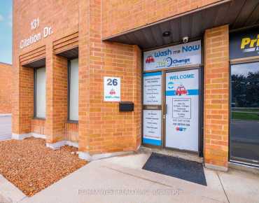 26 - 131 Citation Dr Concord, Vaughan is zoned as COMMERCIAL/INDUS with total area of 1544.00 sqft
