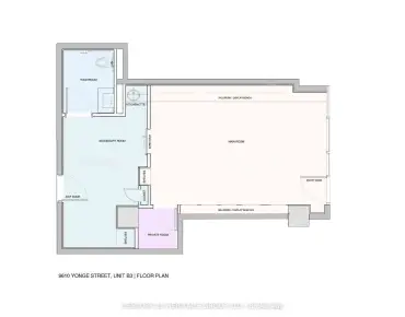 B3 - 9610 Yonge St North Richvale, Richmond Hill is zoned as GC2 with total area of 607.00 sqft