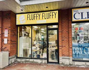 
118 - 30 Gibson Dr Milliken Mills West, Markham is zoned as commercial retai with total area of 1106.00 sqft