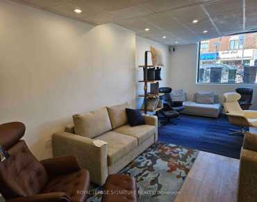 Suite - 2373 Bloor St W High Park-Swansea, Toronto is zoned as Business Commerc with total area of 1104.00 sqft