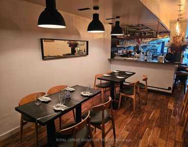 1316 Queen St W Roncesvalles, Toronto is zoned as Business Commerc with total area of 1400.00 sqft
