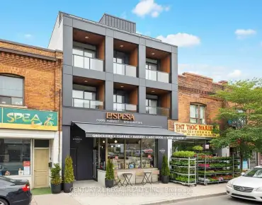 
2189 Dufferin St Oakwood Village商业用地规划为RM (F12; U2; d0.物业占地5,166平方尺