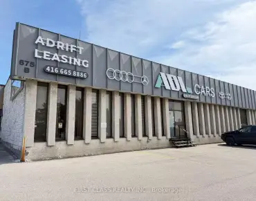 675B Petrolia Rd York University Heights, 多伦多商业用地规划为Automotive并占地6200.00平方尺
